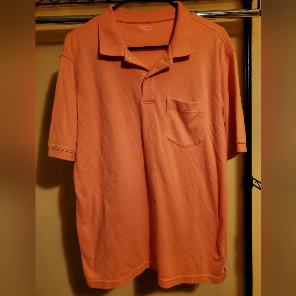 COVINGTON Men's Polo Shirt, Size M